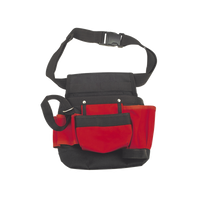 Bolsa de Herramienta para Cintura, 21x11.5x3.4 cm con Múltiples Compartimientos.