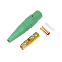 Conector camlock 400 AMPERES HEMBRA COLOR VERDE
