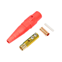 Conector camlock  400 AMPERES HEMBRA COLOR ROJO