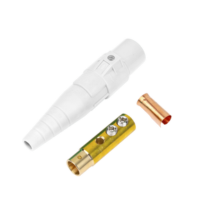 Conector camlock 400 AMPERES HEMBRA COLOR BLANCO