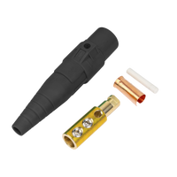 Conector Camlock Macho / 400 Amperes / AC 600V / Sección Cable 50-95 mm² / Abrazadera Compresión / Plástico Ingeniería / Varios Colores