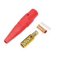 Conector Camlock Macho / 400 Amperes / 600V AC / Sección Cable 50-95 mm² / Compresión por Abrazadera / Plástico Ingeniería / Varios Colores