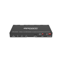 Splitter HDMI 1x2 | 4K@60Hz | Extractor de Audio | Down Scaler | HDR  4:4:4 | EDID | 18Gbps