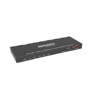 Splitter HDMI 1x4 | 1 Entrada a 4 salidas (Simultaneas) | 4K@60Hz | Extractor de Audio | Down Scaler | HDR  4:4:4 | EDID | 18Gbps