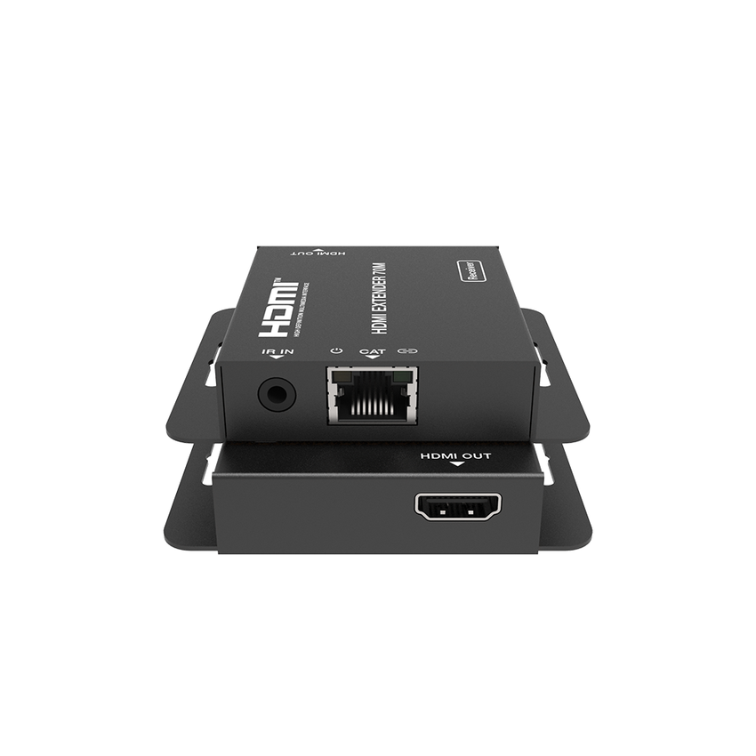 Kit Extensor HDMI | 4K2K@40m | 1080p@70m | Cat5e/Cat6 | Soporte PoC | HDMI Loop | Transmisión IR