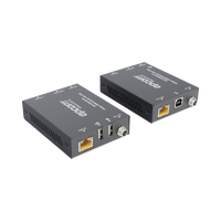 Kit Extensor HDMI con KVM | 70m | 4K2K@60Hz | 4:4:4 |  HDMI2.0b y HDCP 2.2 | Salida de Audio 3.5mm | Admite PoC | Admite USB 1.1