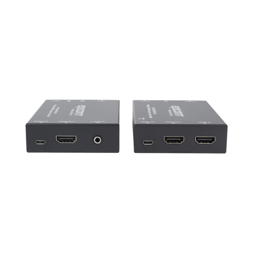 Kit Extensor HDMI con KVM | 70m | 4K2K@60Hz | 4:4:4 |  HDMI2.0b y HDCP 2.2 | Salida de Audio 3.5mm | Admite PoC | Admite USB 1.1