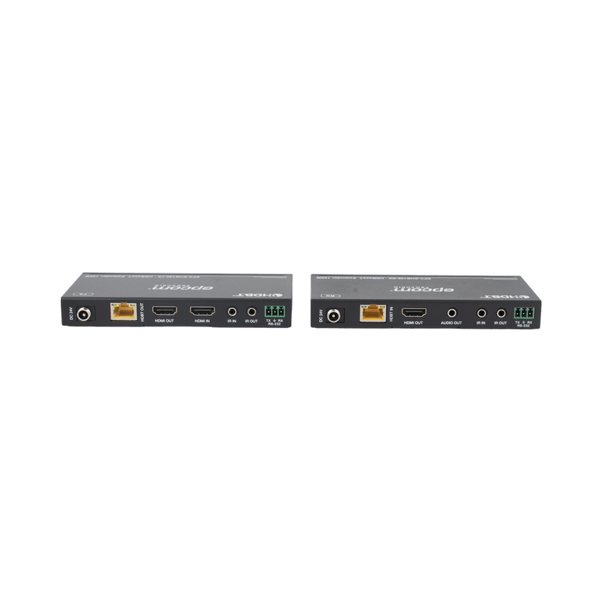 Kit Extensor HDMI | 4K2K@60HZ | HDR 4:4:4 | HDBaseT | 120/150m | Salida de Audio | HDCP 2.2 | IR Bidireccional