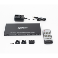 Matricial HDMI | 4x2 | 4K2K@60Hz | HDR | YCbCr 4:4:4 | EDID Auto | Extractor de Audio | Salida de audio análoga y digitalizados | HDCP 2.2 | 18 Gbps