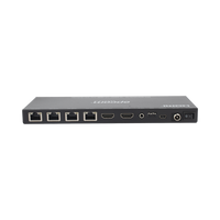Splitter HDMI 1x4 | Extensor HDMI | 4K@30Hz 40m | 1080p@60Hz 70m | Función PoC |  4:4:4