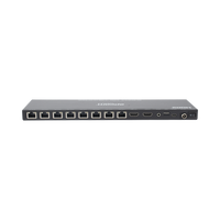 Splitter HDMI 1x8 | Extensor HDMI | 4K@30Hz 40m | 1080p@60Hz 70m | Función PoC |  4:4:4
