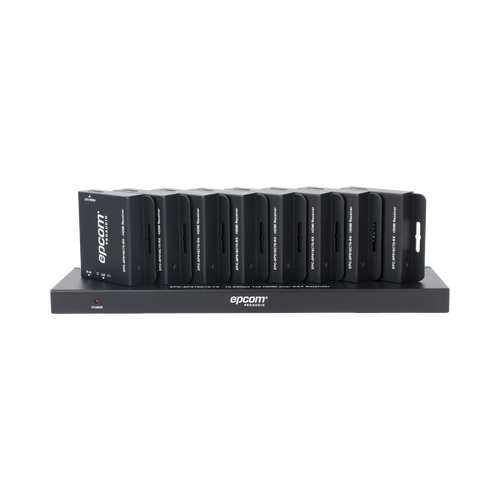 Splitter HDMI 1x8 | Extensor HDMI | 4K@30Hz 40m | 1080p@60Hz 70m | Función PoC |  4:4:4