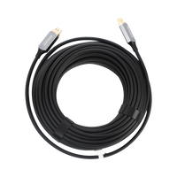 Cable HDMI de Fibra �ptica de 15 Metros (49.21 Pies) | Alta Definici�n | Versi�n 2.1 | Alta Velocidad 18Gbps | 8K@60Hz | HDCP 2.2 | Resistente a EMI y RFI
