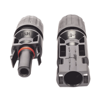 Conector MC-4 para Módulos Fotovoltaicos (conector hembra + conector macho)