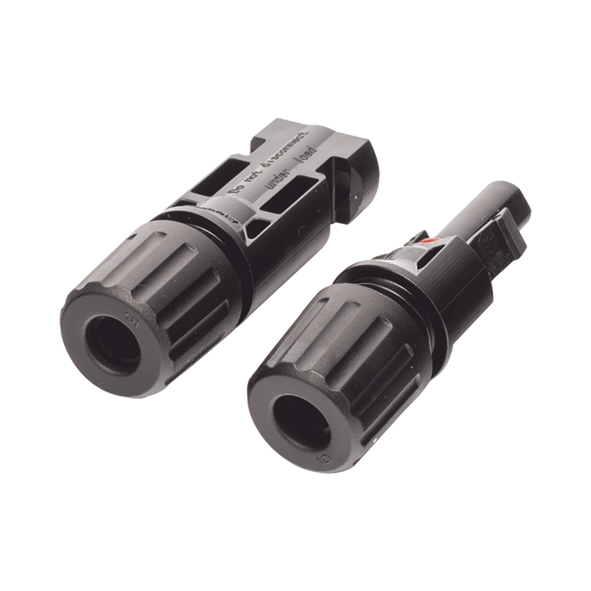 Conector MC-4 para Módulos Fotovoltaicos (conector hembra + conector macho)