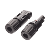 Conector MC-4 para Módulos Fotovoltaicos (conector hembra + conector macho)