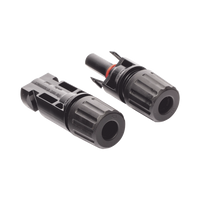 Conector MC-4 para Módulos Fotovoltaicos (conector hembra + conector macho)