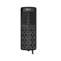 Regulador de Voltaje 2000 VA-1000 W / 4 Contactos con AVR / 4 Contactos con Supresor de Picos / Protección RJ11