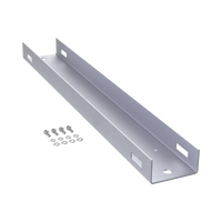 Montaje de Poste Para Gabinetes OSP ComLine de 600 mm de alto (12 UR), De Aluminio, Color Negro