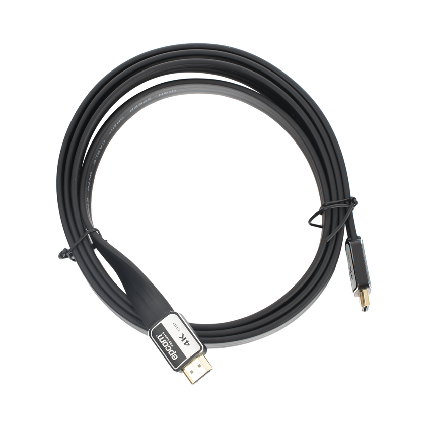 Cable HDMI de 1.8 Metros (5.91 Pies) | Alta Definici�n | Versi�n 2.0 | Alta Velocidad 18Gbps | 4K@60Hz | Conectores Chapados en Oro | Tipo Plano