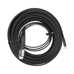 Cable HDMI de 10 Metros (32.81 Pies) | Alta Definición | Versión 2.0 | Alta Velocidad 18Gbps | 4K@60Hz | Conectores Chapados en Oro | Tipo Plano