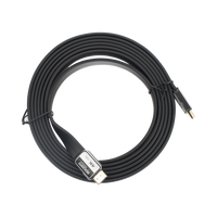 Cable HDMI de 3 Metros (9.84 Pies) | Alta Definición | Versión 2.0 | Alta Velocidad 18Gbps | 4K@60Hz | Conectores Chapados en Oro | Tipo Plano