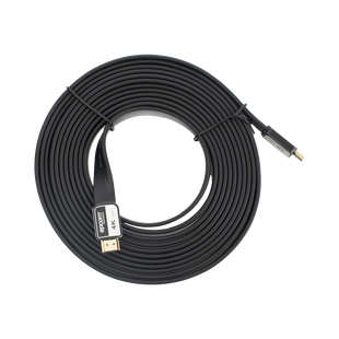 Cable HDMI de 5 Metros (16.40 Pies) | Alta Definici�n | Versi�n 2.0 | Alta Velocidad 18Gbps | 4K@60Hz | Conectores Chapados en Oro | Tipo Plano