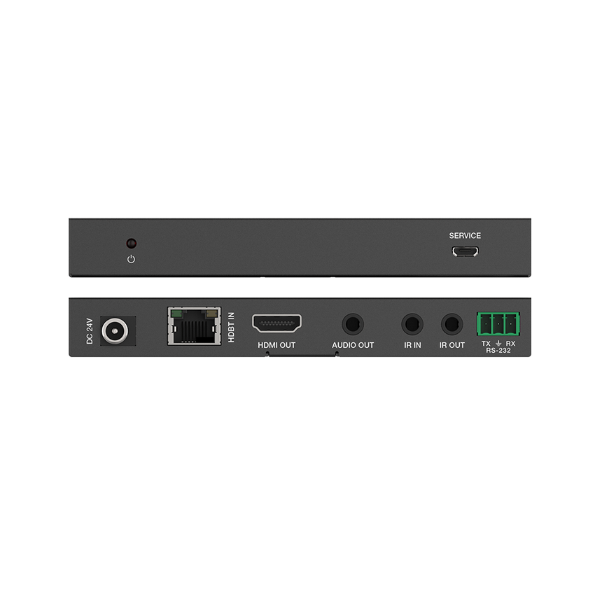 Splitter mas Extensor de Video | 1x8 | ProAV | HDBaseT™ | 120m en 4K@60Hz | 150m en 1080p@60Hz | Cat6/6a/7 | Gestión Avanzada EDID | Control IR y RS232 | PoC | Salida de Audio