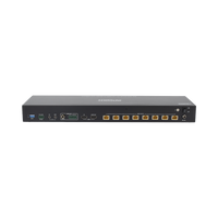 Splitter mas Extensor de Video | 1x8 | ProAV | HDBaseT™ | 120m en 4K@60Hz | 150m en 1080p@60Hz | Cat6/6a/7 | Gestión Avanzada EDID | Control IR y RS232 | PoC | Salida de Audio