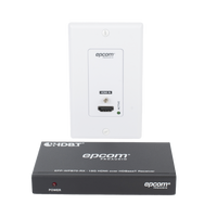 Kit Extensor HDBaseT | 4K2K@60Hz 40m | 1080p 70m | Función PoC | IR Bidireccional | RS-232 |