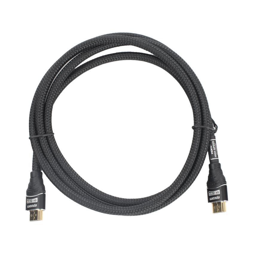 Cable HDMI de 1.8 Metros (5.91 Pies) | Alta Definici�n | Longitud | Versi�n 2.0 | Alta Velocidad 18Gbps | 4K@60Hz | Conectores Chapados en Oro | Tipo Redondo