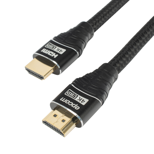 Cable HDMI de 1.8m | Alta Definición | Longitud | Version 2.0 | Alta velocidad 18Gbps | 4K@60Hz | Conectores Chapados en Oro | Tipo Redondo