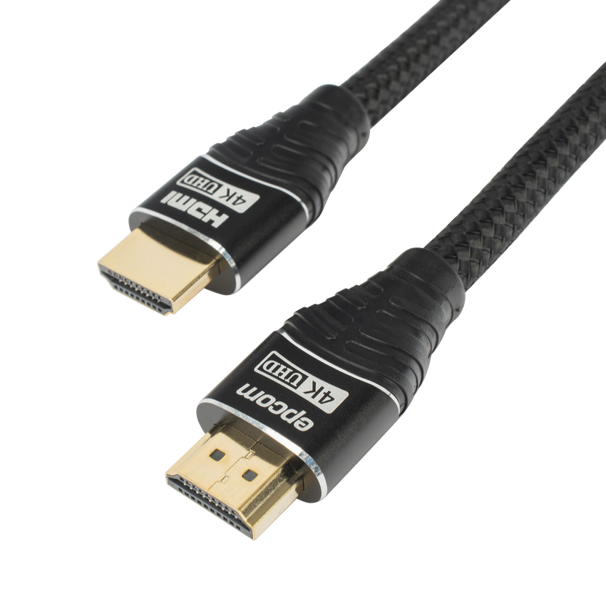 Cable HDMI de 1.8 Metros (5.91 Pies) | Alta Definici�n | Longitud | Versi�n 2.0 | Alta Velocidad 18Gbps | 4K@60Hz | Conectores Chapados en Oro | Tipo Redondo