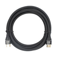 Cable HDMI de 3 Metros (9.84 Pies) | Alta Definici�n | Longitud | Versi�n 2.0 | Alta Velocidad 18Gbps | 4K@60Hz | Conectores Chapados en Oro | Tipo Redondo