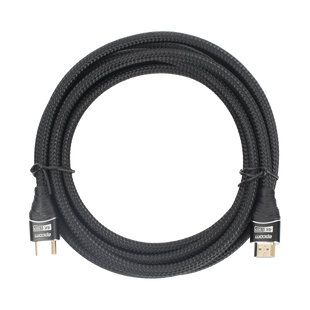 Cable HDMI de 3 Metros (9.84 Pies) | Alta Definici�n | Longitud | Versi�n 2.0 | Alta Velocidad 18Gbps | 4K@60Hz | Conectores Chapados en Oro | Tipo Redondo