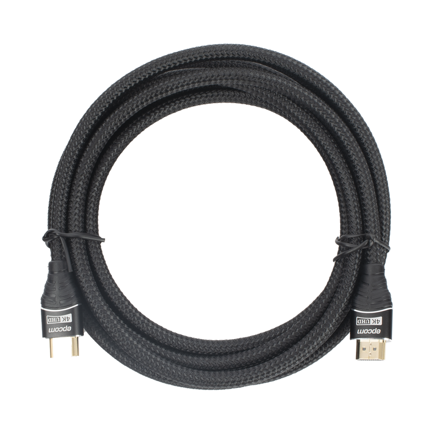 Cable HDMI de 3 Metros (9.84 Pies) | Alta Definici�n | Longitud | Versi�n 2.0 | Alta Velocidad 18Gbps | 4K@60Hz | Conectores Chapados en Oro | Tipo Redondo