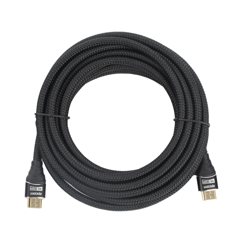 Cable HDMI de 5 Metros (16.40 Pies) | Alta Definici�n | Longitud | Versi�n 2.0 | Alta Velocidad 18Gbps | 4K@60Hz | Conectores Chapados en Oro | Tipo Redondo