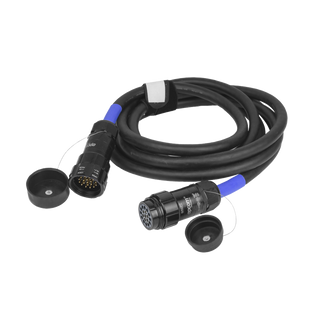 MANGUERA DE AC TIPO SOCAPEX CONECTORES MACHO Y HEMBRA | 25 METROS