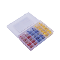 Juego de 580 pzas. Terminales Variadas con Forro y Caja de Almacenamiento.