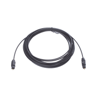 Cable Toslink de Fibra Óptica de 4.6m | Ideal para Mandar Audio Digital para Sistemas de Alta Calida | Compatible con Amplificadores VSSL