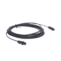 Cable Toslink de Fibra Óptica de 4.6m | Ideal para Mandar Audio Digital para Sistemas de Alta Calida | Compatible con Amplificadores VSSL