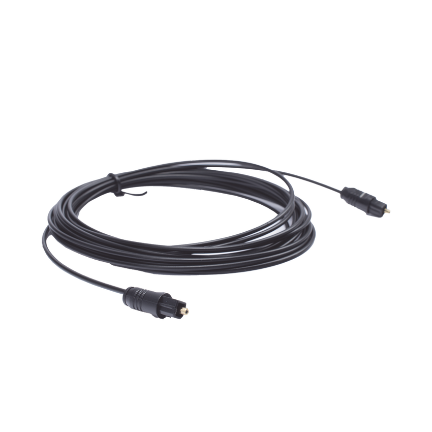 Cable Toslink de Fibra Óptica de 4.6m | Ideal para Mandar Audio Digital para Sistemas de Alta Calida | Compatible con Amplificadores VSSL