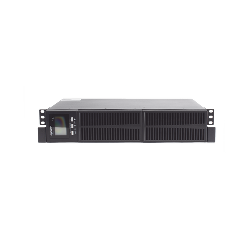 UPS de 1000VA/900W / Topología On-Line Doble Conversión / Entrada y Salida de 120 Vca / Clavija de Entrada NEMA 5-15P / Pantalla LCD Configurable /Formato Rack/Torre