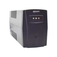 UPS de 600VA/360W / Topología Línea Interactiva / Entrada y Salida 120 Vca / Clavija NEMA 5-15P / 4 Tomas NEMA 5-15R/ Sin Protector RJ11 ni RJ45