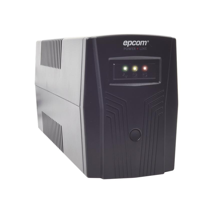 UPS de 600VA/360W / Topología Línea Interactiva / Entrada y Salida 120 Vca / Clavija NEMA 5-15P / 4 Tomas NEMA 5-15R/ Sin Protector RJ11 ni RJ45