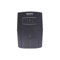 UPS de 600VA/360W / Topología Línea Interactiva / Entrada y Salida 120 Vca / Clavija NEMA 5-15P / 4 Tomas NEMA 5-15R/ Sin Protector RJ11 ni RJ45