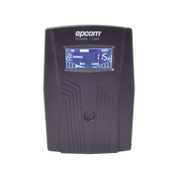 UPS de 600VA/360W / Topología Línea Interactiva / Entrada y Salida 120 Vca / Clavija NEMA 5-15P / 4 Tomas NEMA 5-15R