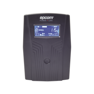 UPS de 600VA/360W / Topología Línea Interactiva / Entrada y Salida 120 Vca / Clavija NEMA 5-15P / 4 Tomas NEMA 5-15R