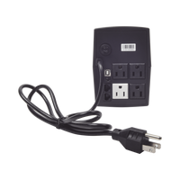 UPS de 600VA/360W / Topología Línea Interactiva / Entrada y Salida 120 Vca / Clavija NEMA 5-15P / 4 Tomas NEMA 5-15R