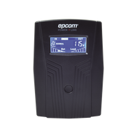 UPS de 600VA/360W / Topología Línea Interactiva / Entrada y Salida 120 Vca / Clavija NEMA 5-15P / 4 Tomas NEMA 5-15R